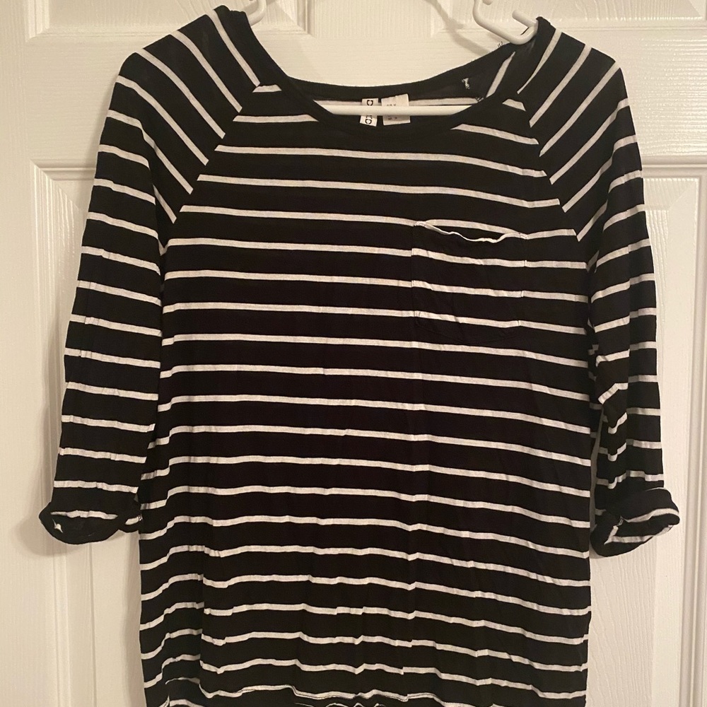 3 for $25 striped 3/4 sleeve